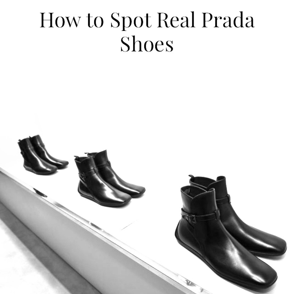 Tutorial: How to Spot Real Prada Shoes